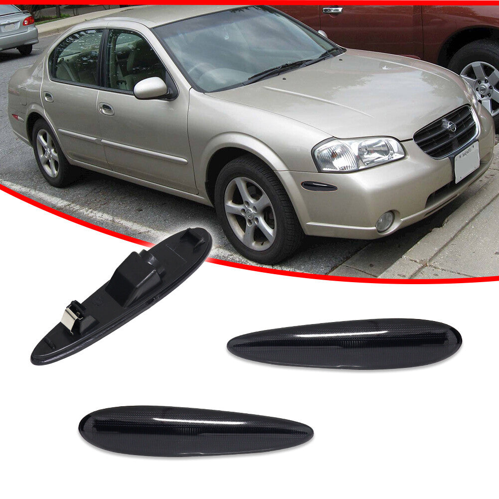 Suitable for 00-03 for Nissan Maxima left + right parking side marker light assembly 1 (dual)