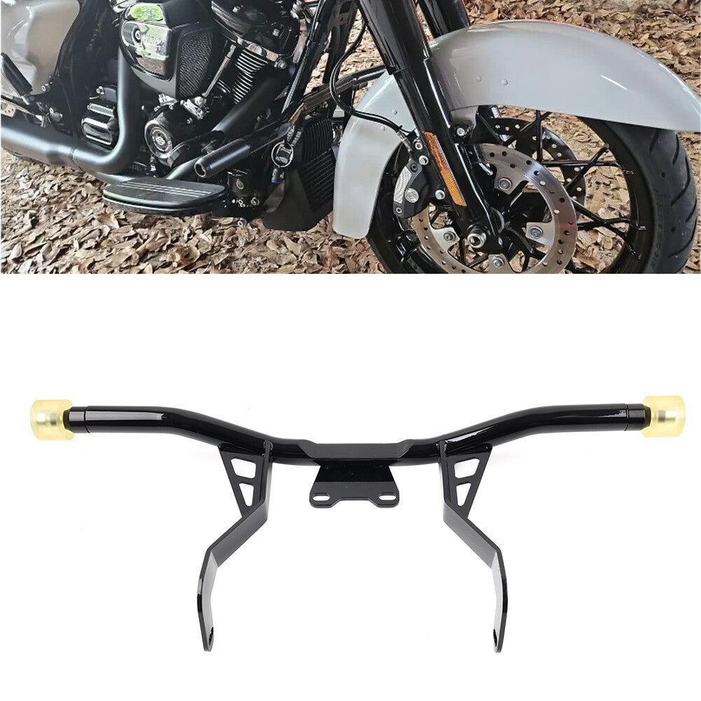 Front Engine Guard Crash Bars for Harley Touring Road Street Gilde 2014-2024 14
