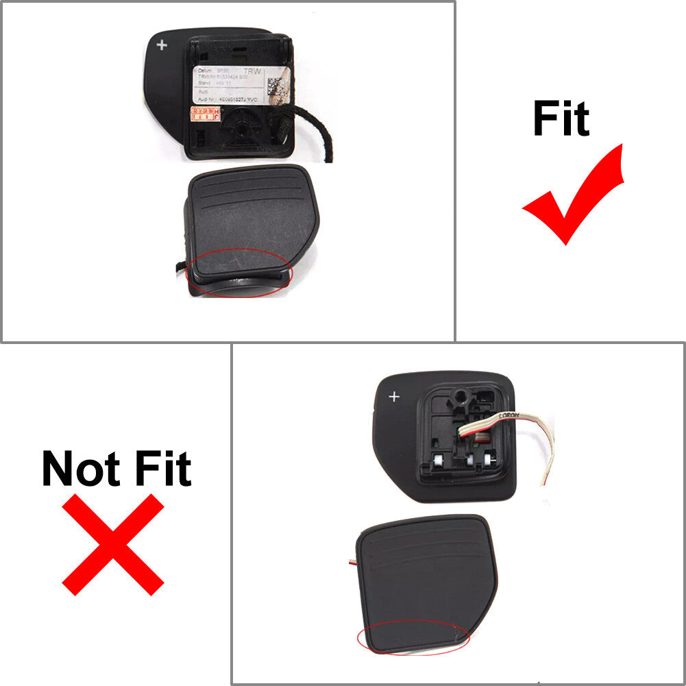 Steering Wheel Shift Paddle Extension for Audi A3 A4 A5 A6 for A8 Q5 Q7 S5