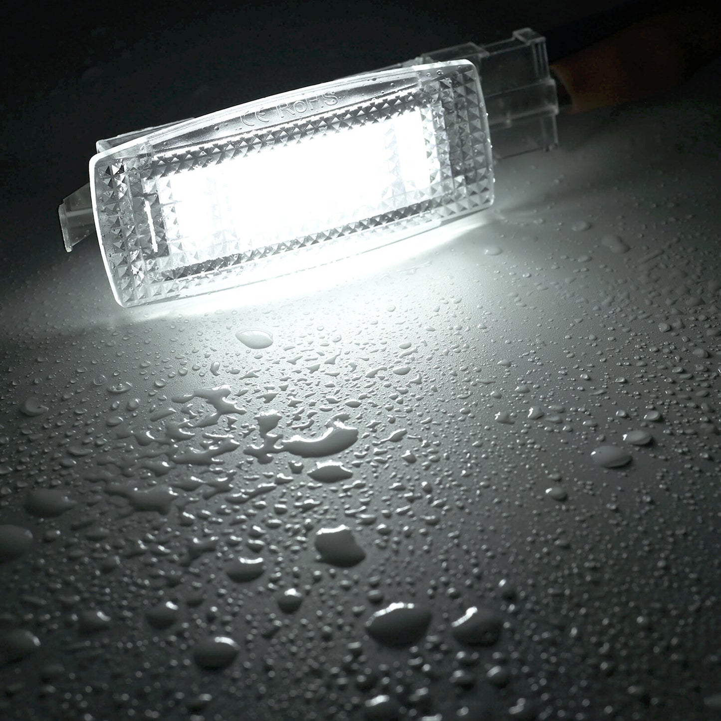 2x LED sun visor cosmetic mirror interior lighting for VW for Golf for Skoda / for seat