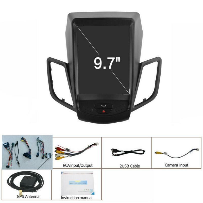 Fits For 2009-2016 for Ford Fiesta Stereo Radio NAVI Android 10.1 9.7 Vertical 32GB