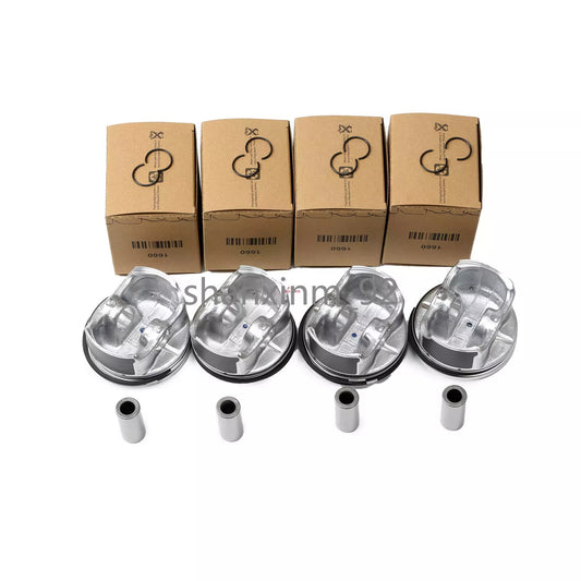 4X piston and ring set 82.5mm ¦µ23mm for VW for Golf for Passat for AUDI A4 A5 TT 1.8 TFS
