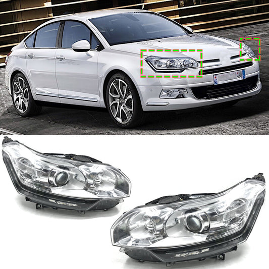 for CITROEN C5 2010 2011-2013 Left and Right Headlamp assembly Passenger side