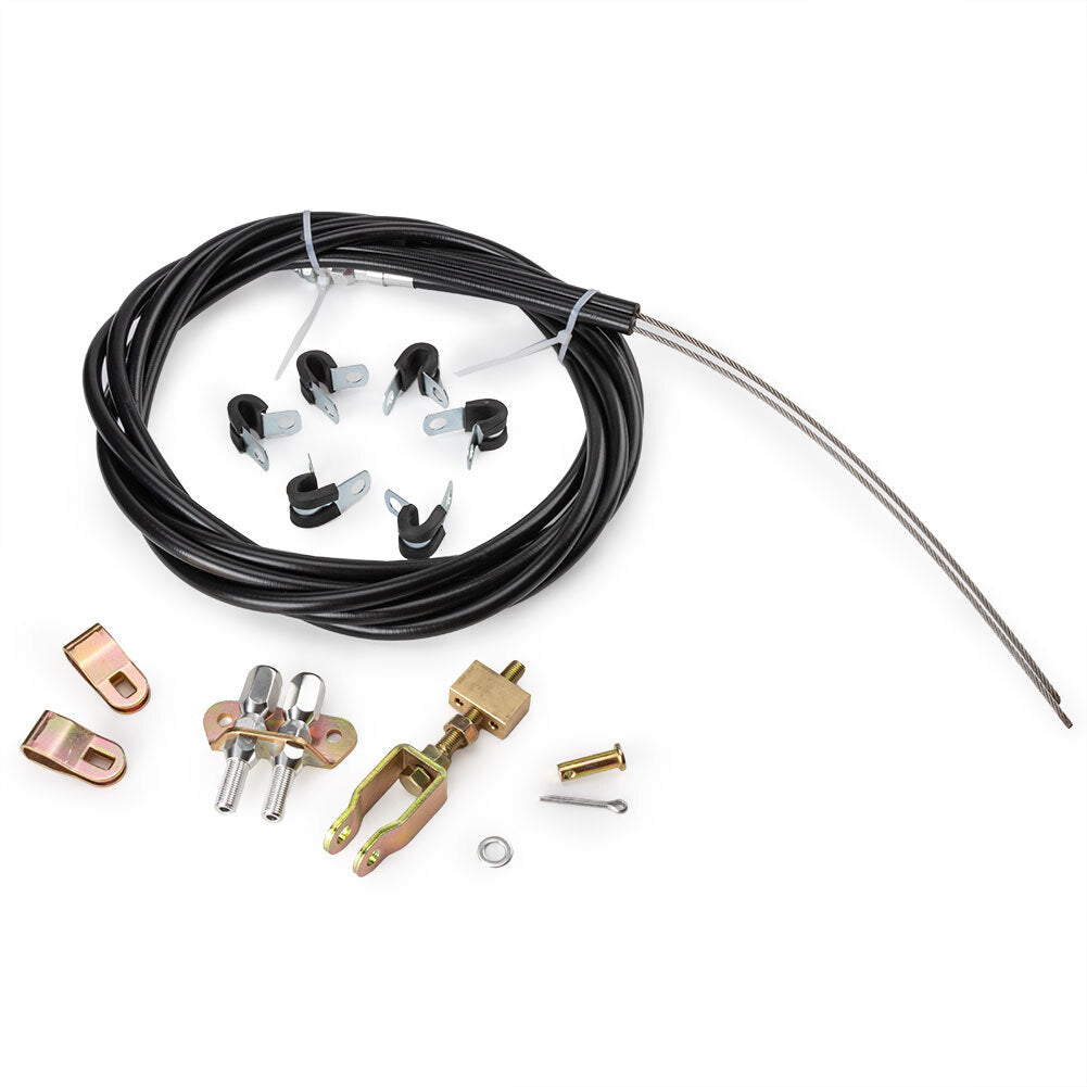 330-9371 Universal Emergency Parking Brake Complete Cable Kit Replacement and Repair