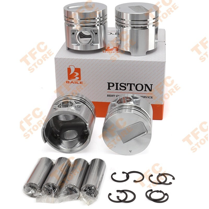 4 set Piston STD for Mitsubishi S4Q2 Engine New
