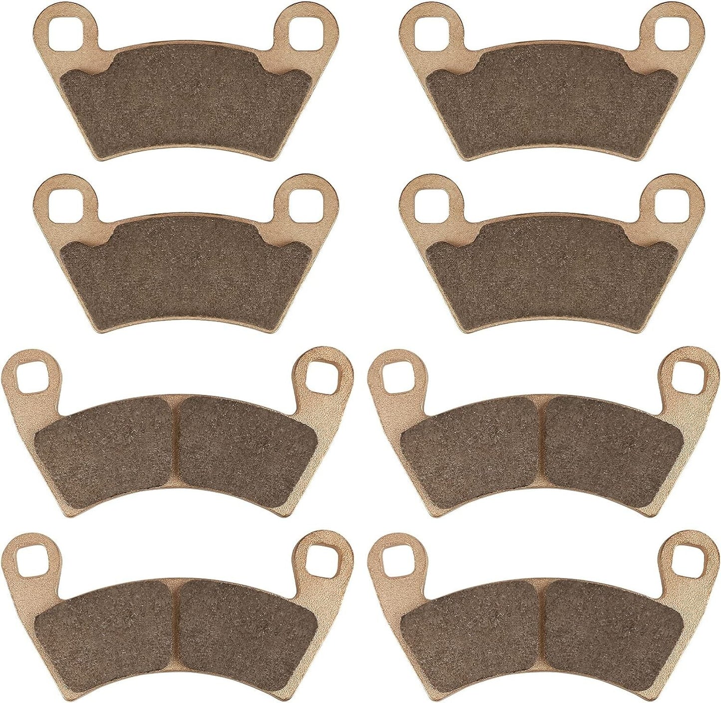 Brake Pads Front and Rear for Polaris Ranger EV 2010-2015 RZR 800 900 XP Brutus