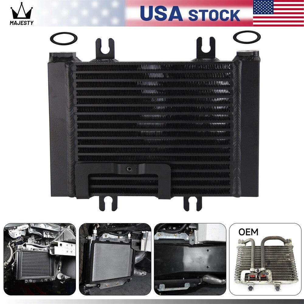 Upgrade Aluminum Oil Cooler Drop-in Fitment for 2009-2019 for Nissan R35 GT-R Black