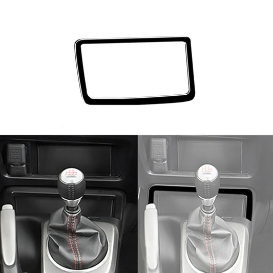 Piano Black Interior Small Storage Box Cover Trim for Honda for Civic 8th 2006-2011
