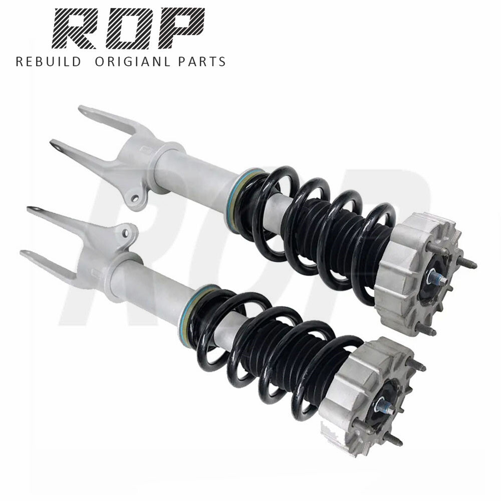 Pair Front Spring Shock Struts Assys w/PASM Fit for Porsche for Panamera 970 2010-2016