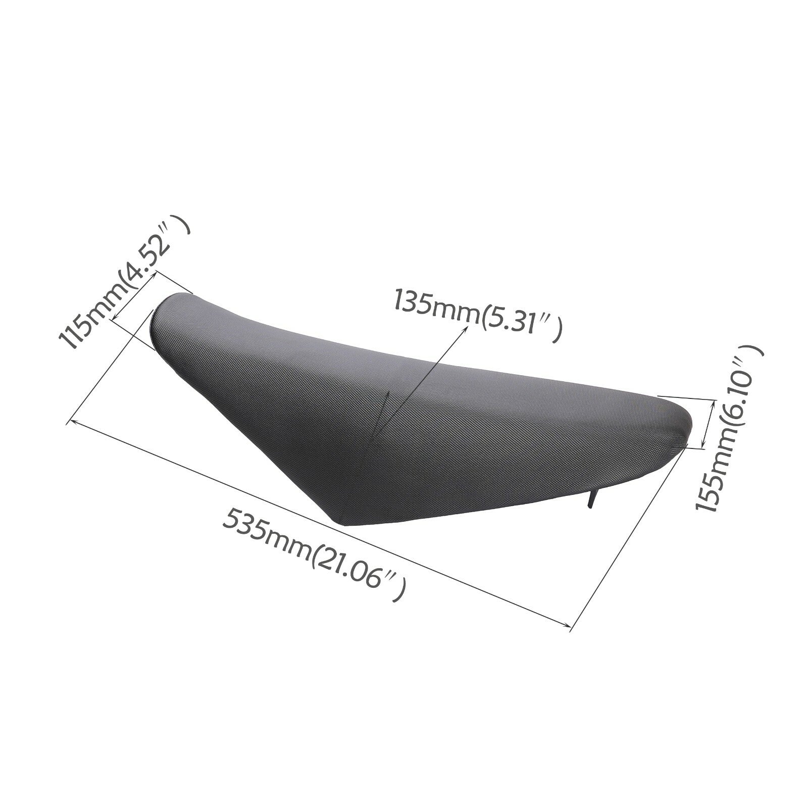 Fuel tank rectifier, plastic fender for seat suitable for 140cc and 150cc Dirt bicycles and motorcycles - CRF70