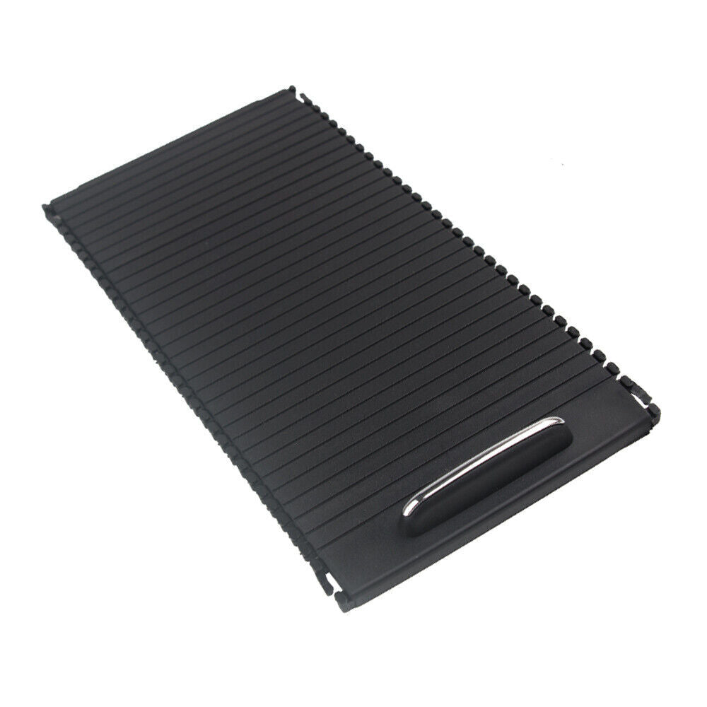 Center Console Roller Blind Cover Black for Mercedes W212 S212 W204 C204 S204