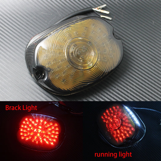 LED Tail Running Brake Smoke Lens Light Fit for Harley Softail 96-08 Sportster