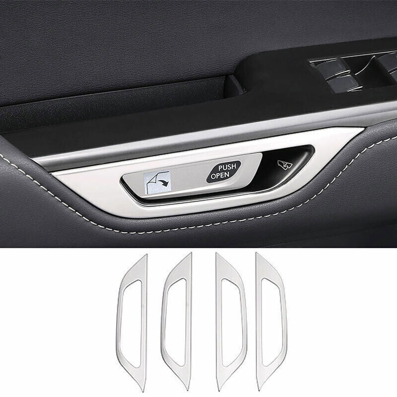 for Lexus NX250 350 350h 2022-2023 Silver Interior Door Handle Bowl Frame Trim4