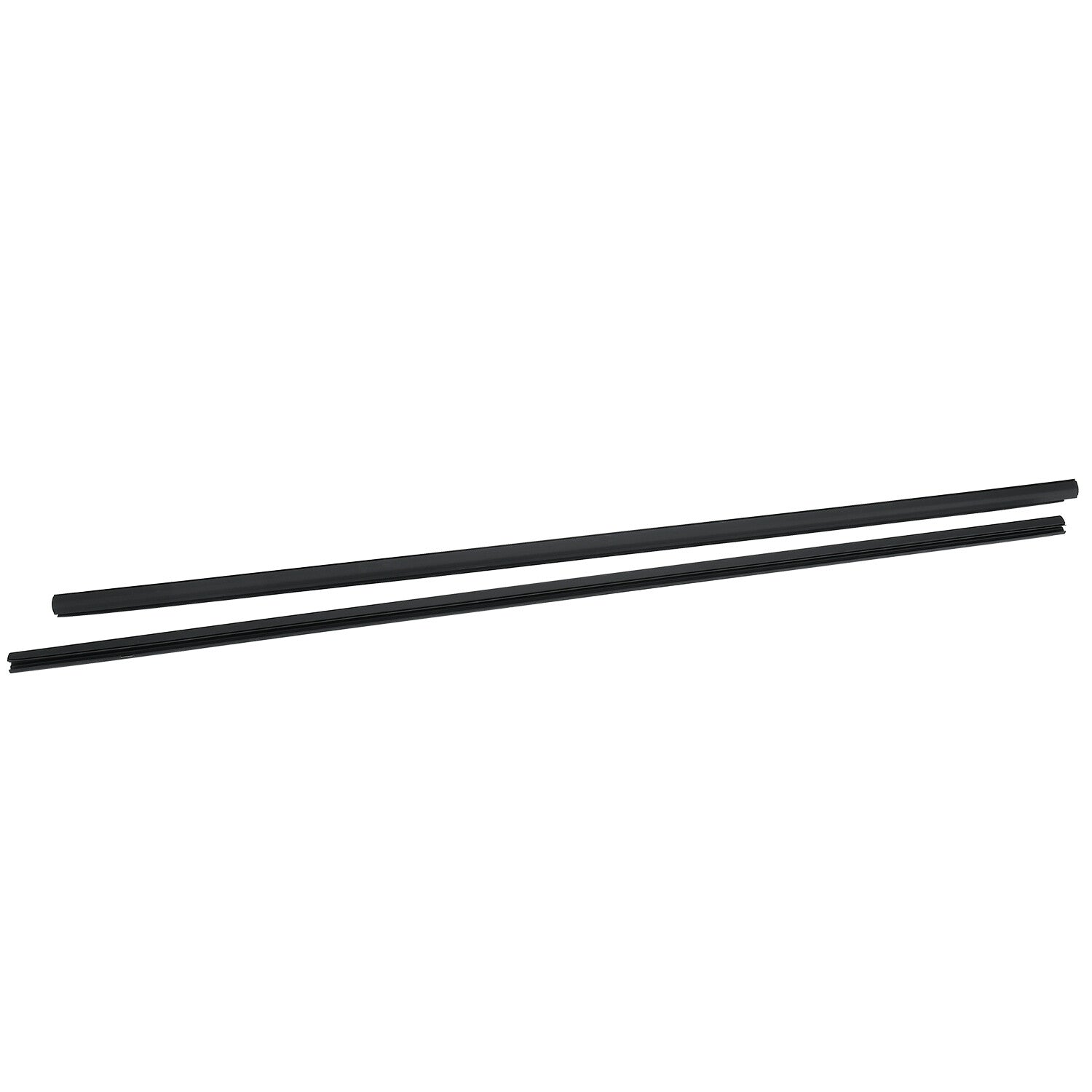 Left  Right Door Belt Molding Window Glass Trim for Honda for Civic 2D coupe 06-11