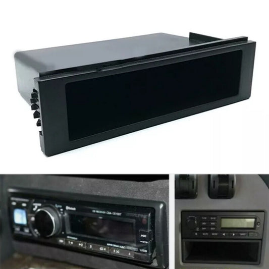 Single Din Car Stereo Radio Dash Cup Holder Storage Box CD Case Part Universal