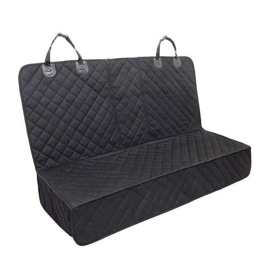 Black Car for SUV Rear for Seat Cover Bench Pad Pet Dog Mat Universal Waterproof 56x49