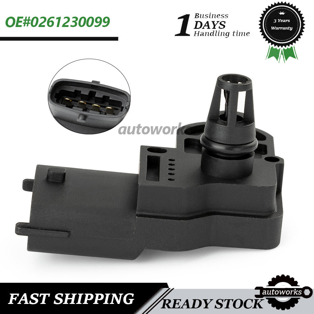 0261230099 Intake Manifold Pressure Sensor for Polaris RZR 570 800 900 1000 2008