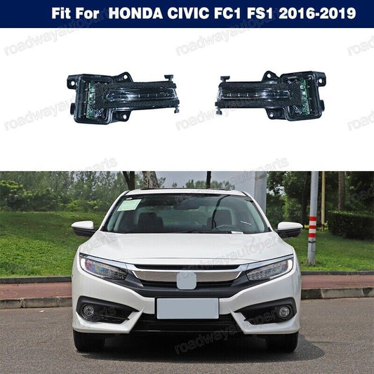 LED Door Mirror Side Mirror LED Turn Signal Light for HONDA for CIVIC FC1 FS1 16-19