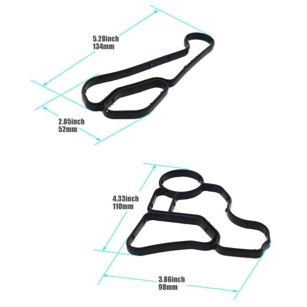 Oil Filter Housing Gasket Cooler Seal 11428637820/11428637821 for BMW US Stock