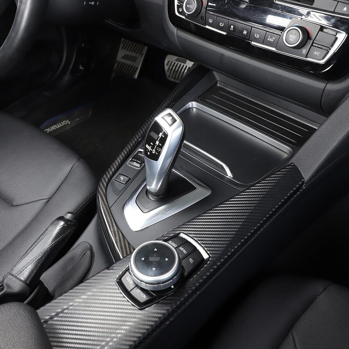Sleek black front fog light cover trim for Land Rover for Range Rover Sport 2014-17
