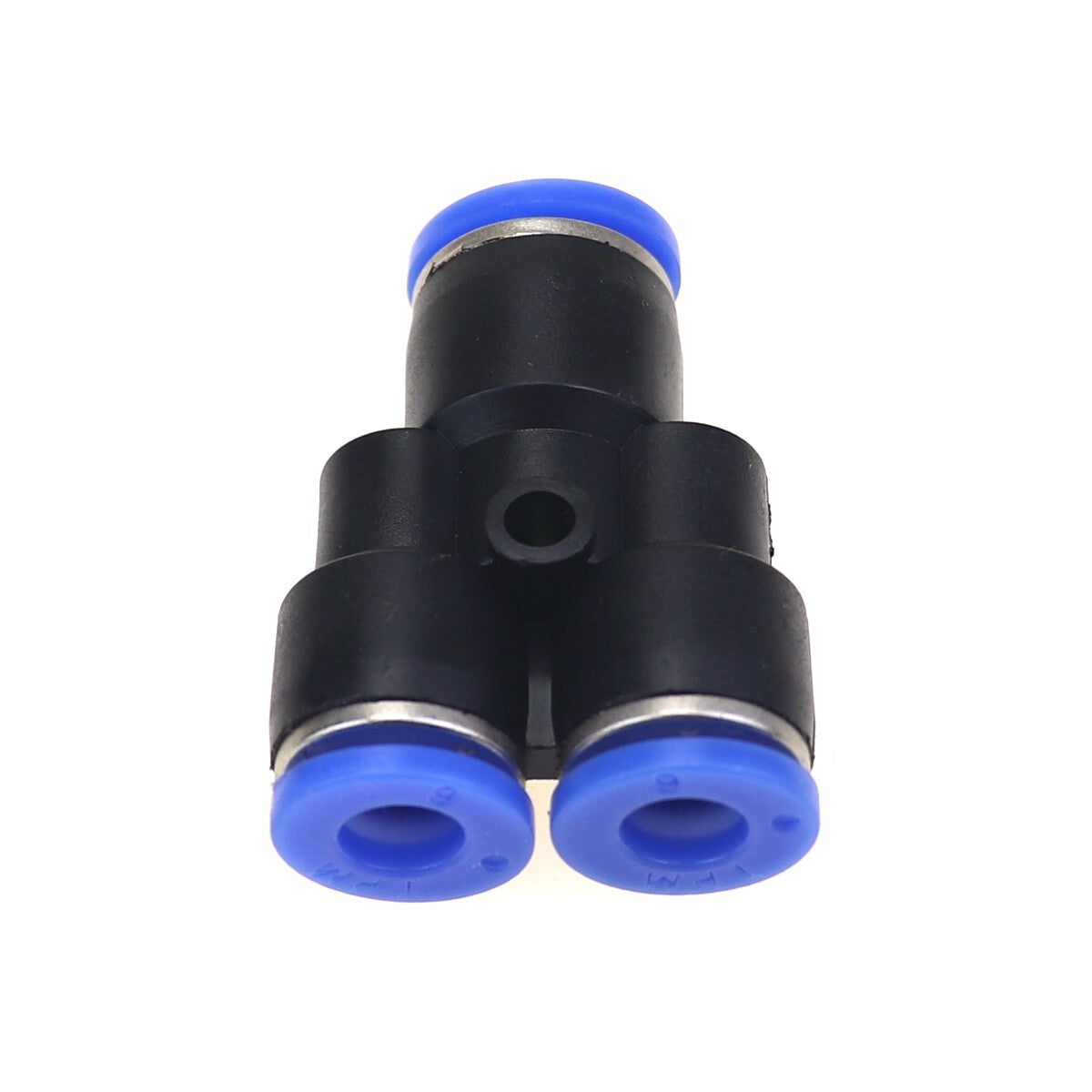 10-Piece Pneumatic Reduction Y-Combiner OD 5/16 to 1/4 Inch Push-Type 3-Way Accessory