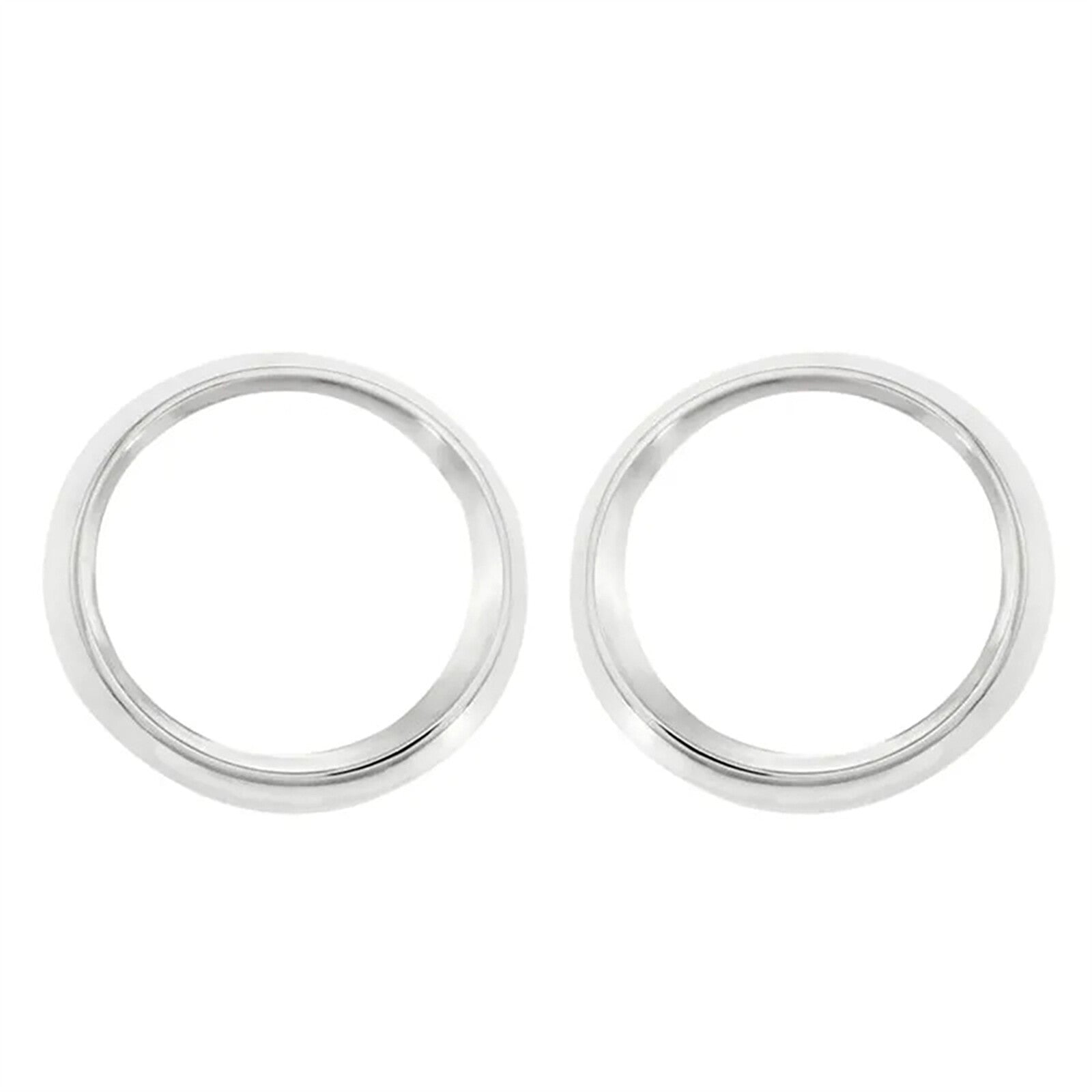 Fog Light Lamp Bezel Cover Chrome Trim Rings for Toyota for Sienna SE 2011-2017 2x