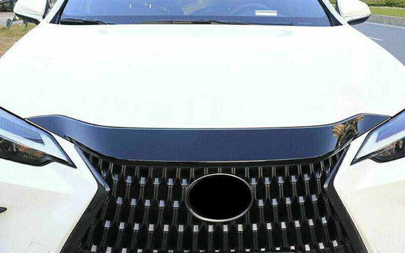 for Lexus NX 250 350h 450h+ 2022-24 Gloss Black ABS Hood Bonnet Guard Cover Trim