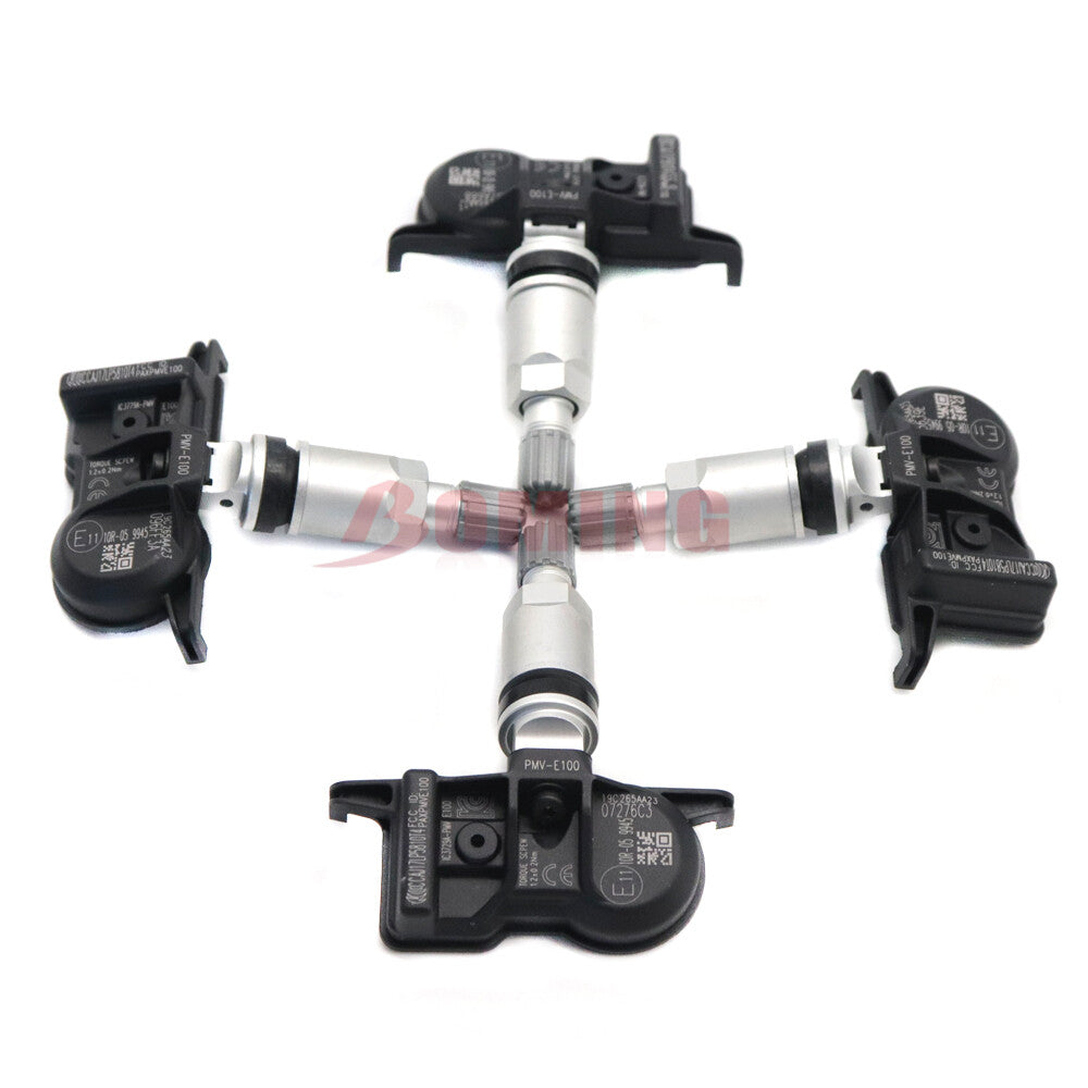 4-pack of Tire Pressure Sensors (TPMS) PMV-E100 for Toyota for Avalon for Camry 42607-02090