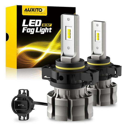 5202 H16 LED Longmei Red 6000K White 80W White 2007-2015 Black Red Red White 1500