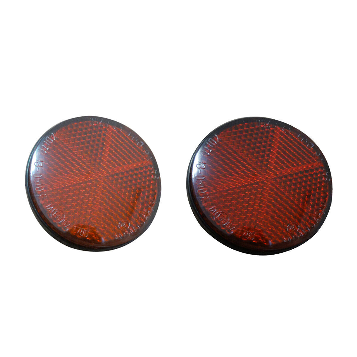 1Pair Red Rear Bumper Reflector Tail Lamp Lights for Toyota Highlander 2008-2009