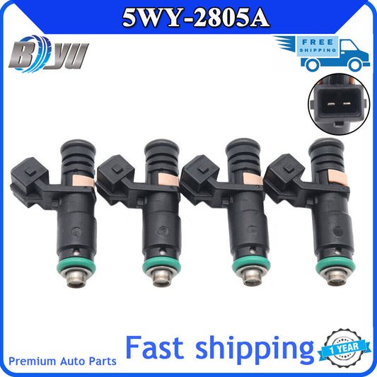 5WY-2805A 4-pack of new for Kia Pride fuel injector nozzles
