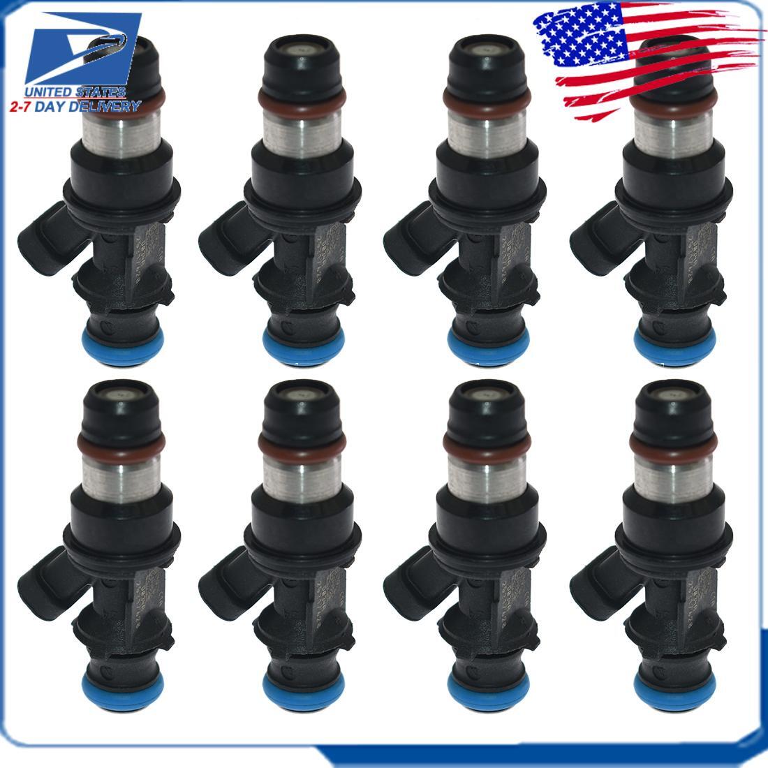 8x Fuel Injectors For 01-2007 GM for Chevy for GMC Truck 4.8L 5.3L 6.0L 25317628 Series