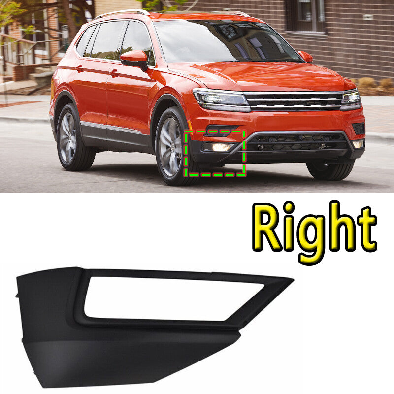 Light For 2017 2018 2019 for Volkswagen for VW for Tiguan Right Front Bumper Fog Light Frame