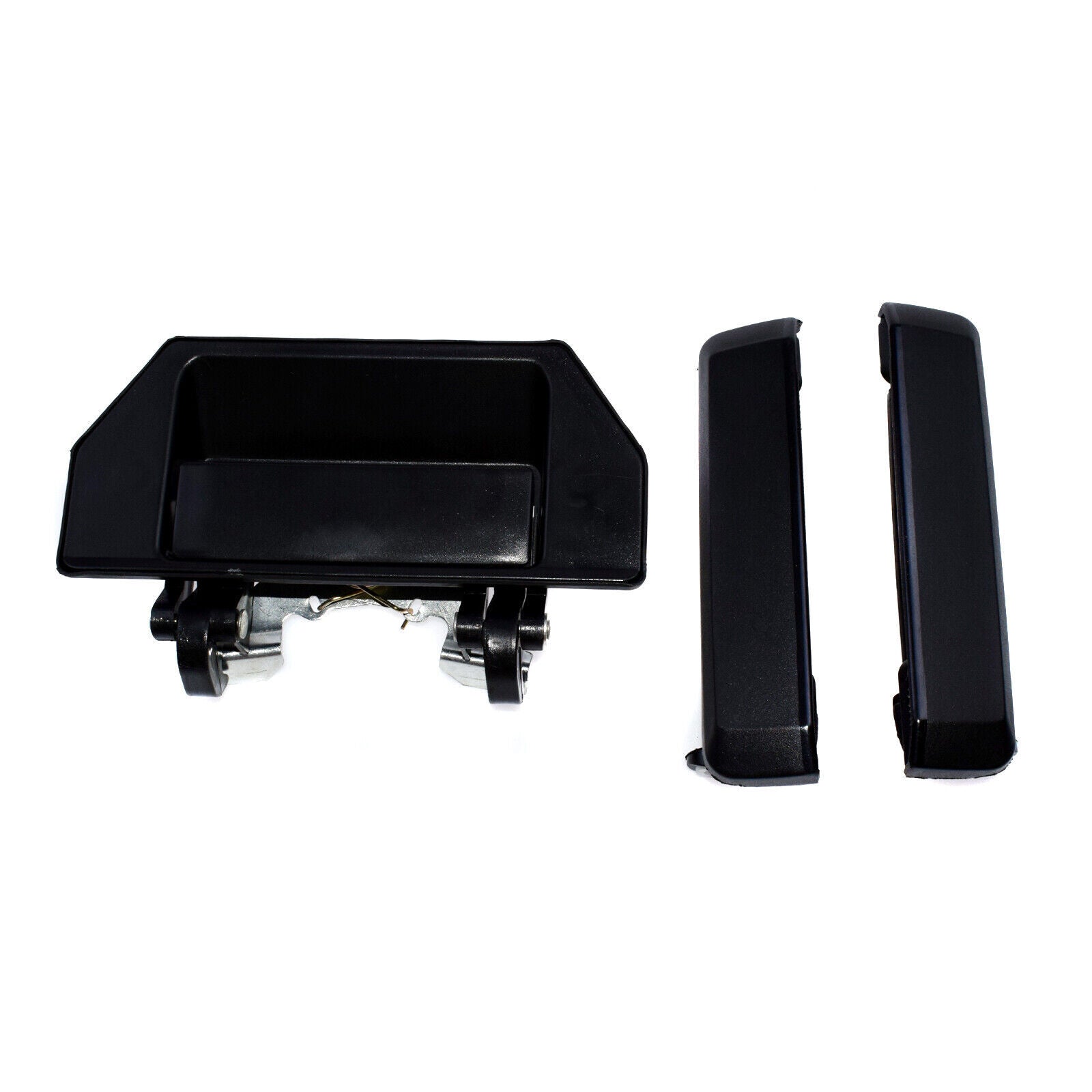 for Nissan Frontier Pickup 9060601G01 2x Door Handle Black External +1x Tailgate