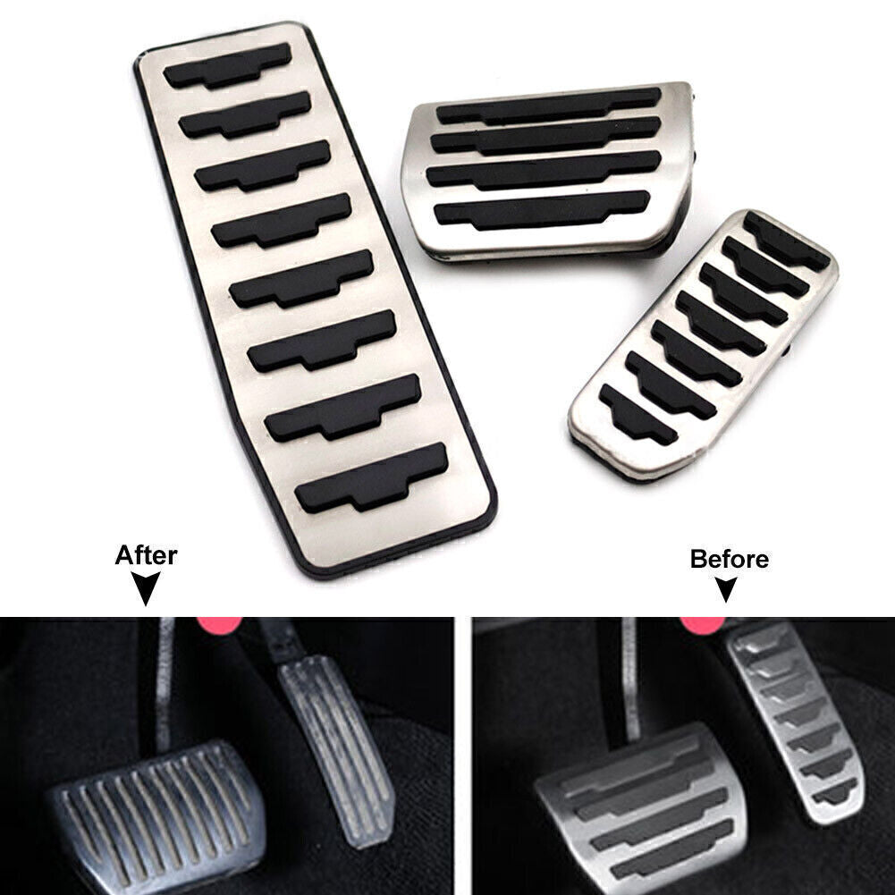 Car Foot Gas Brake Pedals Cover Kit Accessory For 2012-2019 for Range Rover Evoque