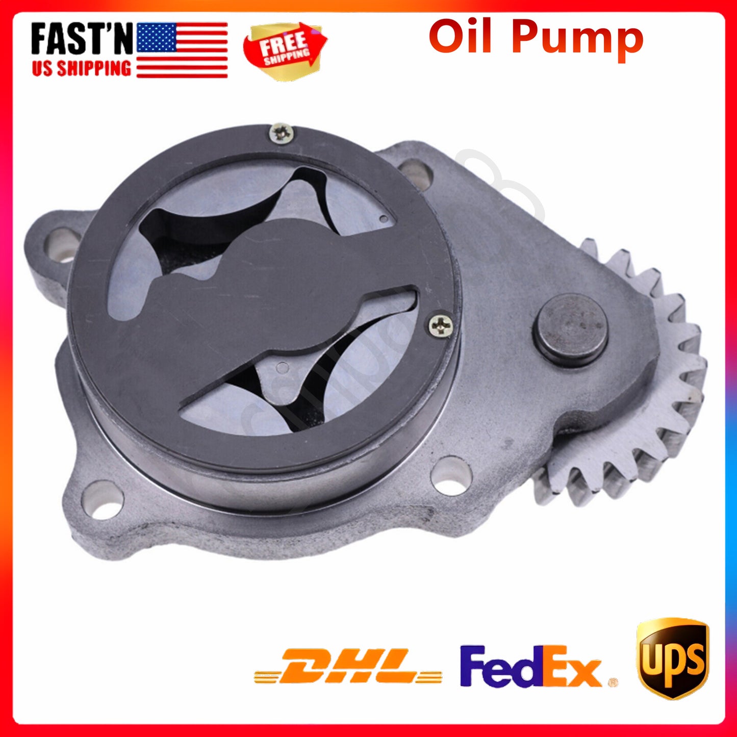 New Oil Pump 4939585 for 4BT3.9 Diesel Engine 3937027 5346492 3901384