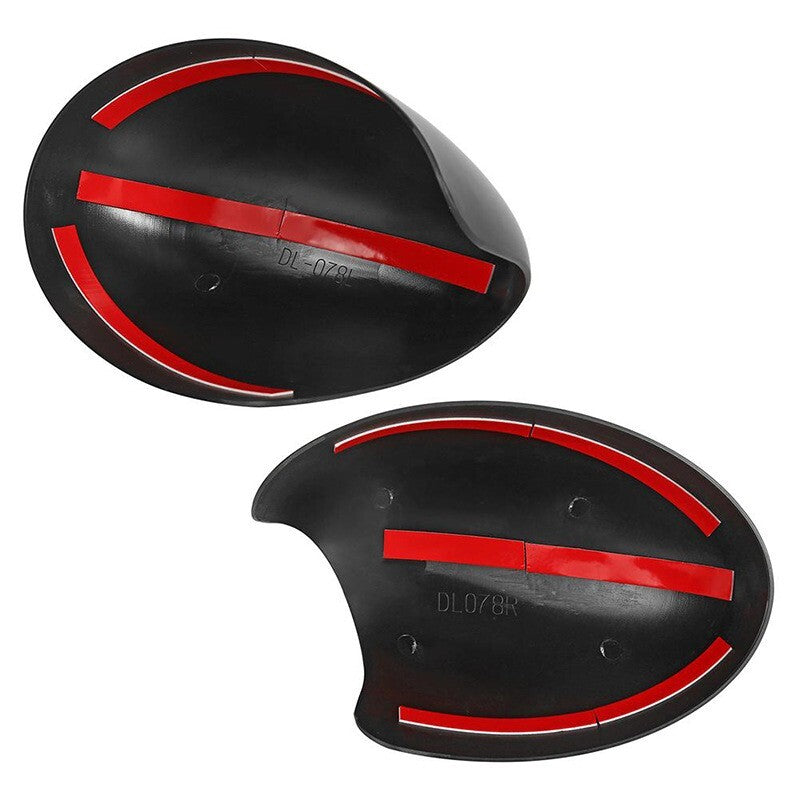 Matt Black ABS Tape-on Side Mirror Covers for 2002-2006 for Mini Cooper S 2004 2005