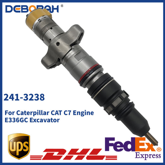 241-3238 Fuel Injector 2413238 For Caterpillar CAT C7 Engine E336GC Excavator