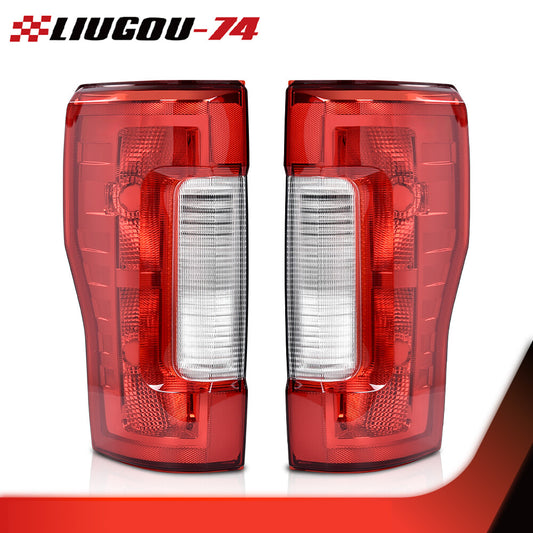 Suitable for 2017-2019 F-250/F350 Super Duty models with blind spot red taillights and LED accents.