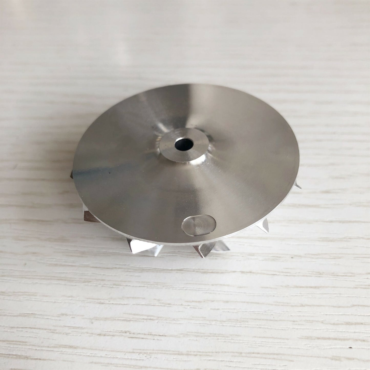 K04 39.30/56.08 mm 6+6 Blade Performance Turbine Blank Compressor Wheel