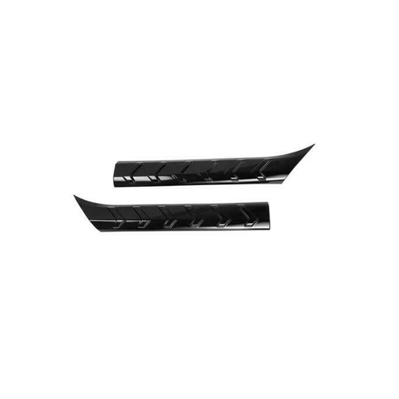 for Toyota Highlander 2020-2023 Piano black Rear bumper side anti-scratch cover