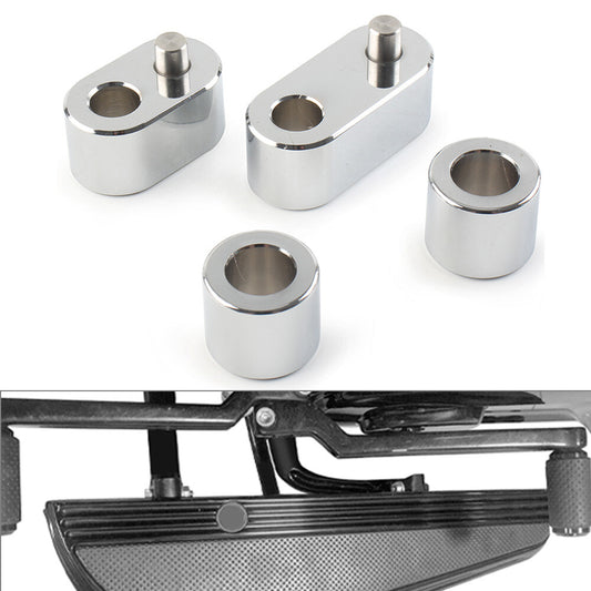 Driver Floorboard Spacer Extension Fit for Harley FLTRX Road Glide 2015-2021 Chrome