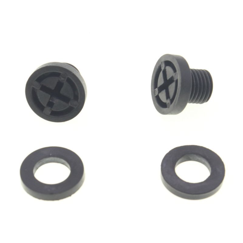 2 Radiator Drain Plug  Washer Kit 2144050Y00 + 2148118000 for Nissan  for Infiniti