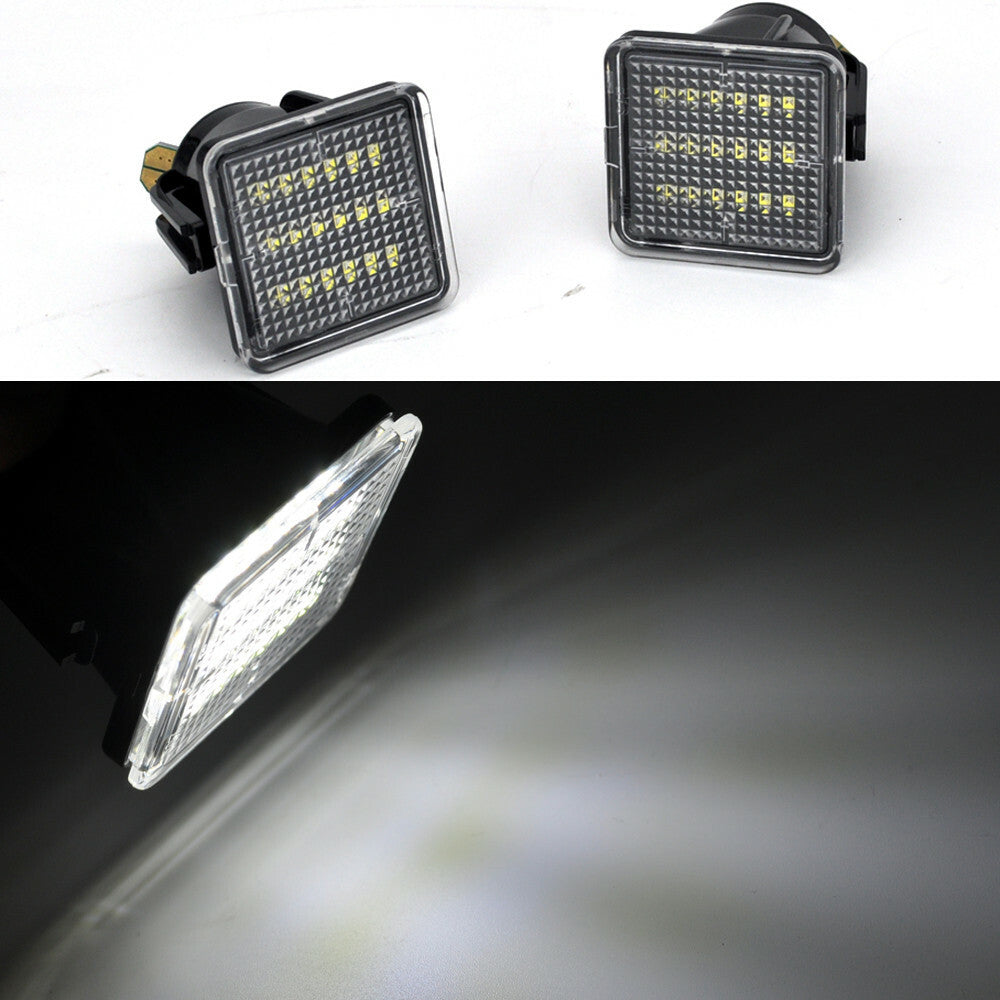 2x Bright 6000k White LED License number Plate Light for Toyota tundra 2014-2019