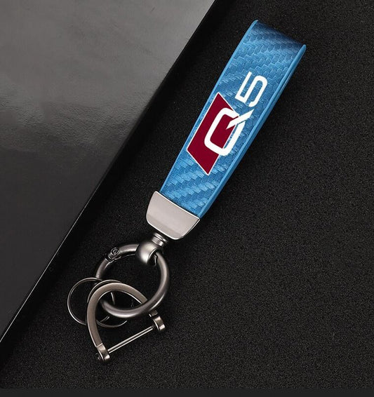 Car keychain key ring badge embroidery key tag Dream Power for Honda for Acura