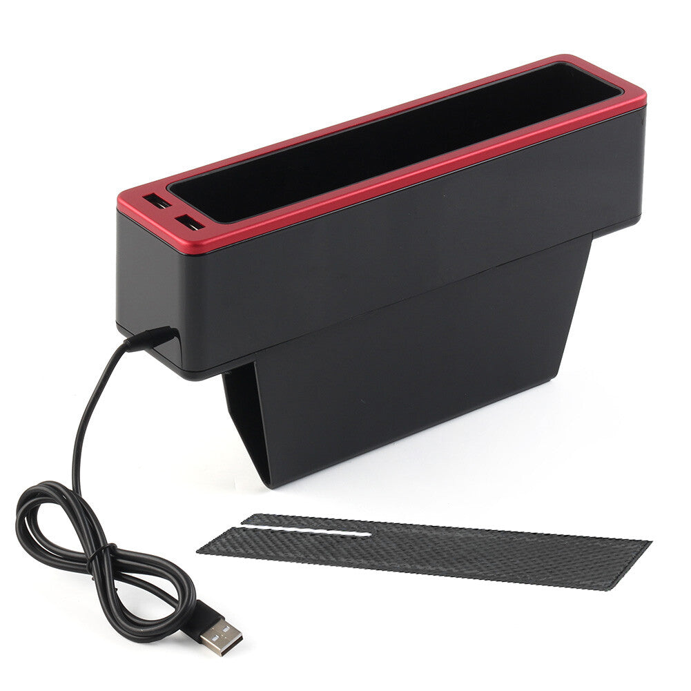 for Seat Organizer Crevice Storage Box Gap Filler Holder Fit Phone Slit Pocket Left