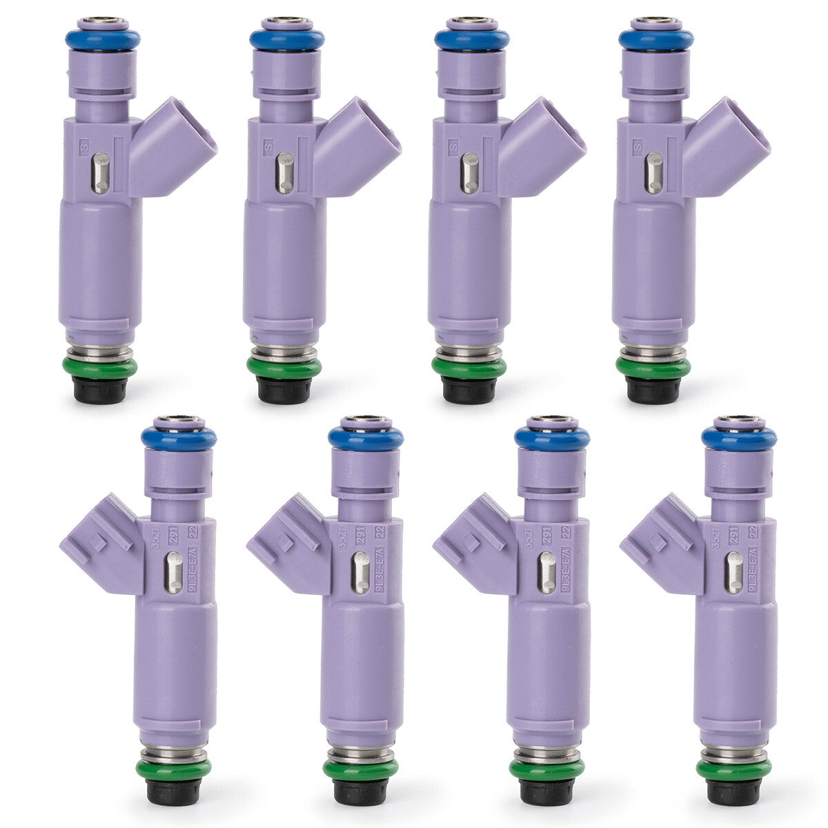 8x Fuel Injector fits M-9593-LU24A 9L3E-E7A for Mustang 4.6L V-8 2005-2010