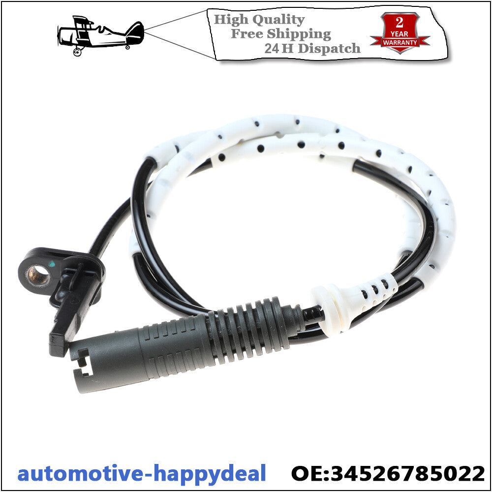 2X Rear ABS Wheel Speed Sensor for BMW 1 3 Series E81 E90 E91 130i 330i