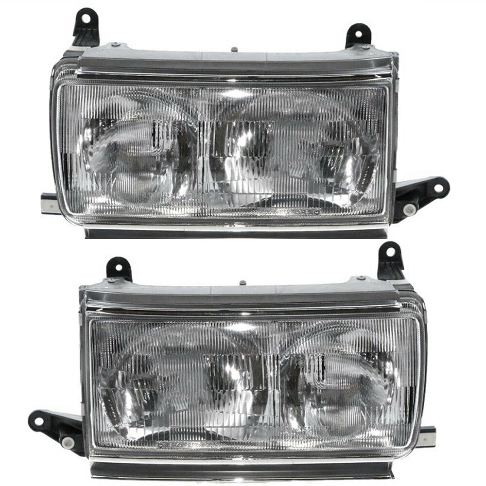 for Toyota for Land Cruiser FJ/LC80 1991-1997 Headlight Set Crystal Clear Assembly