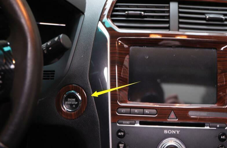 Lgnition Switch+ for Co -Pilot Storage Handle for Ford Explorer 2011-2019 Wood Grain